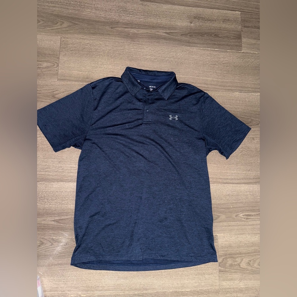 Under Armour Men's Navy Polo Shirt